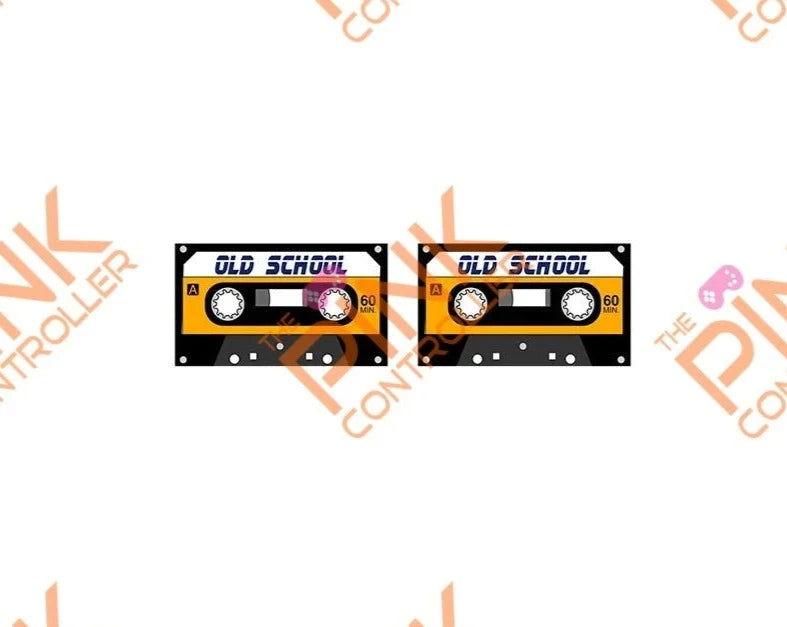 Retro-Recorder Stud Earrings - The Pink Controller 