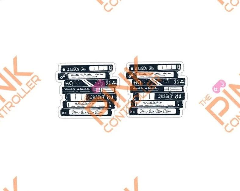 Retro-Recorder Stud Earrings - The Pink Controller 