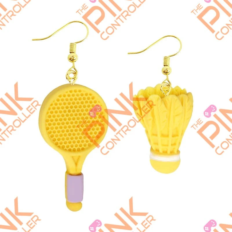 Spring Quirk Drop Earrings - Yellow Bad Mitton