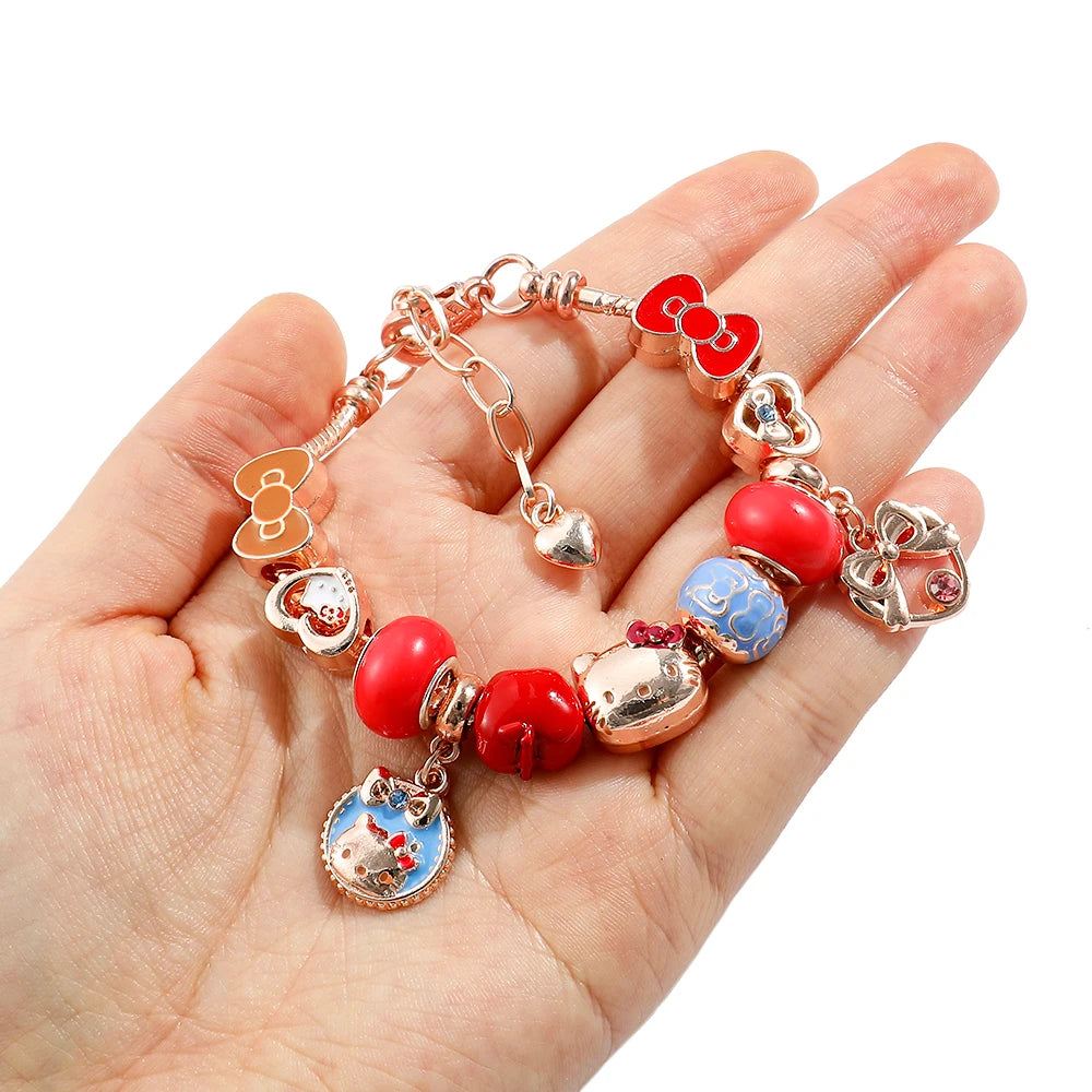 Charm Kitty Cat DIY Bracelet