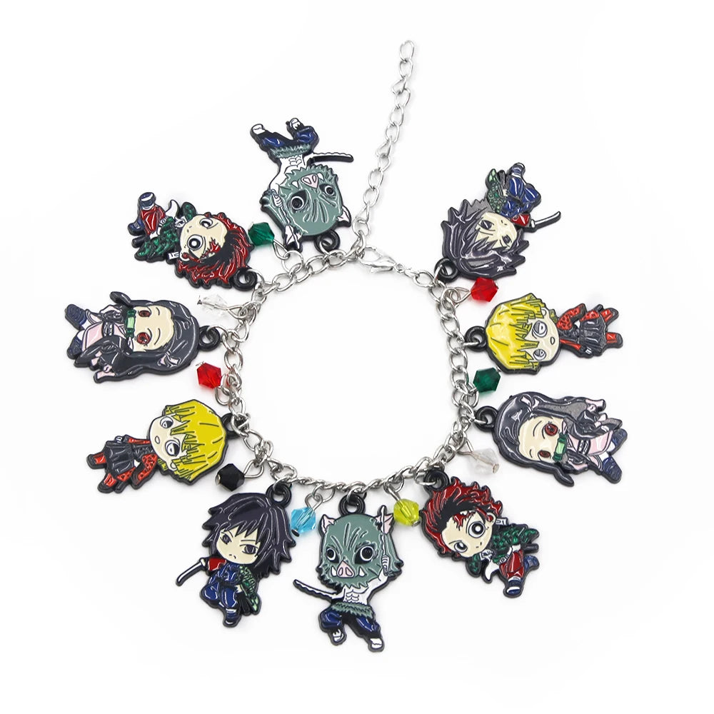 Demon Slayer Charm Bracelet