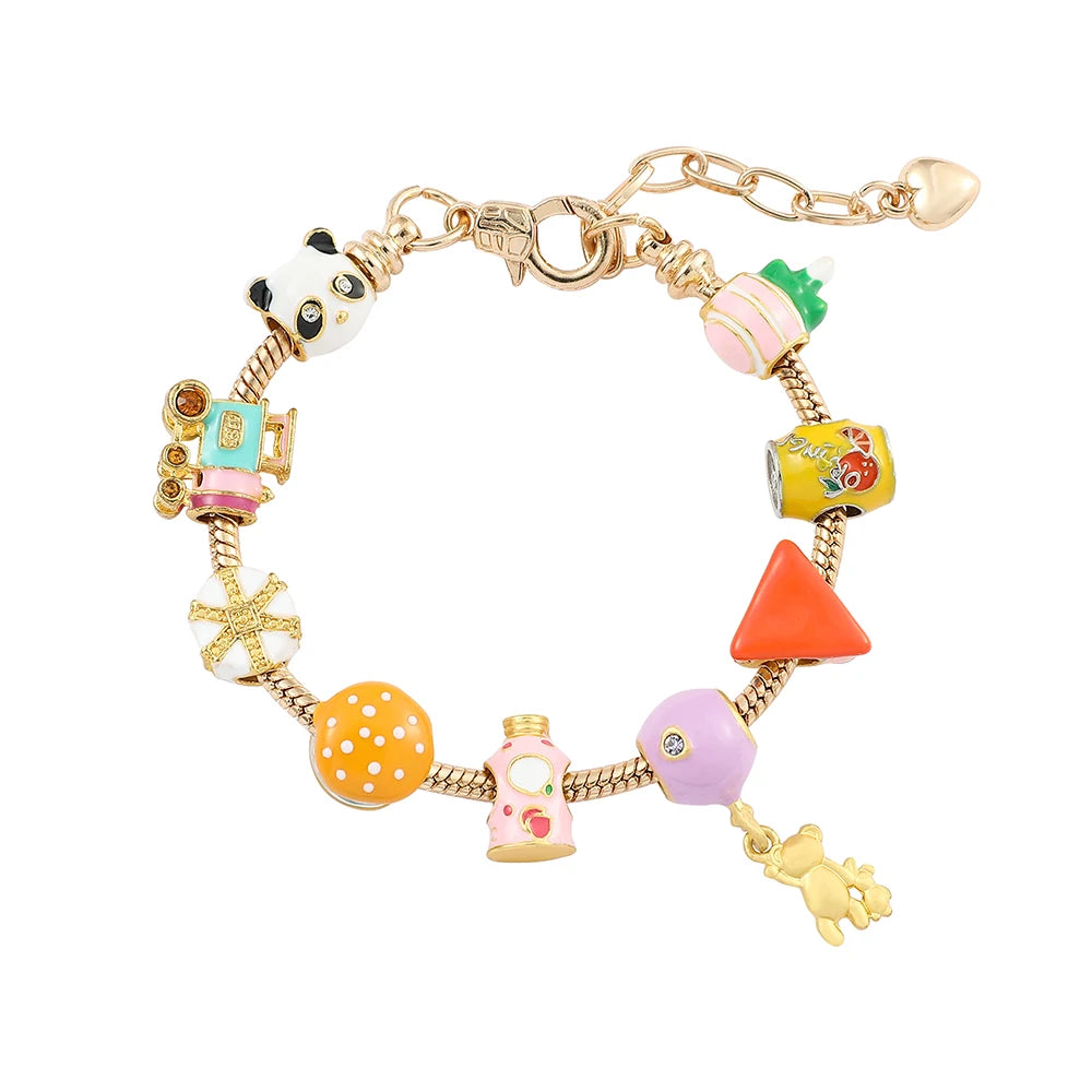 Fast Food Charm Bracelet