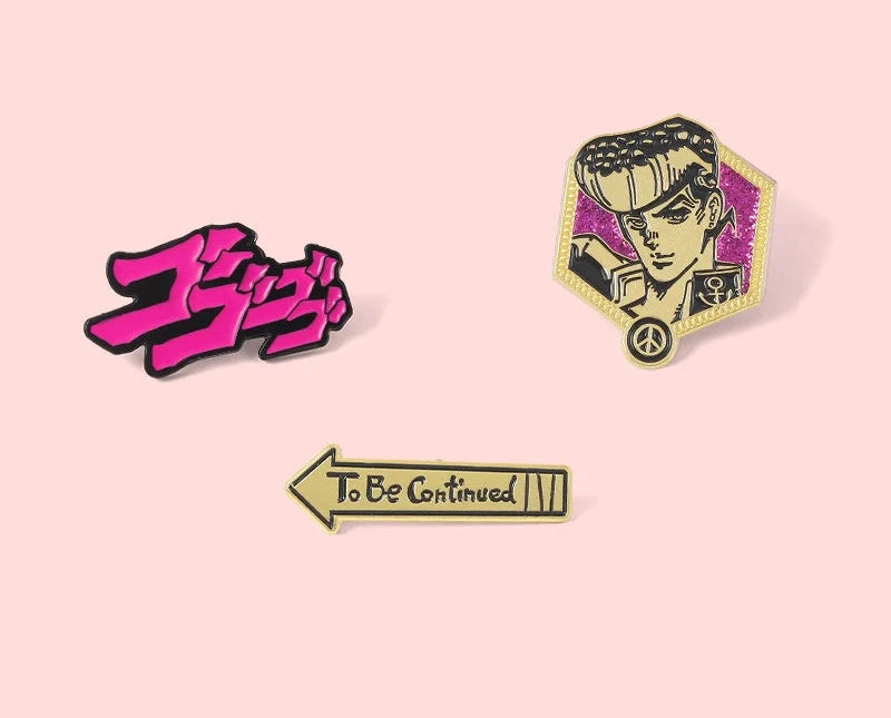 JoJo’s Bizarre Adventure Enamel Pins