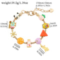Fast Food Charm Bracelet Charms Bracelet The Pink Controller One Size S2c05b3551b5b4ea382ae46f7d217cc52F