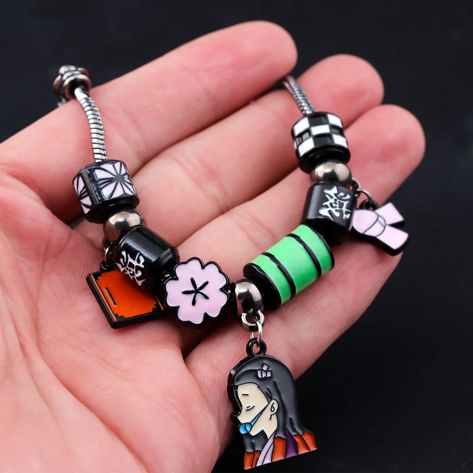 Demon Slayer Charm Bracelet