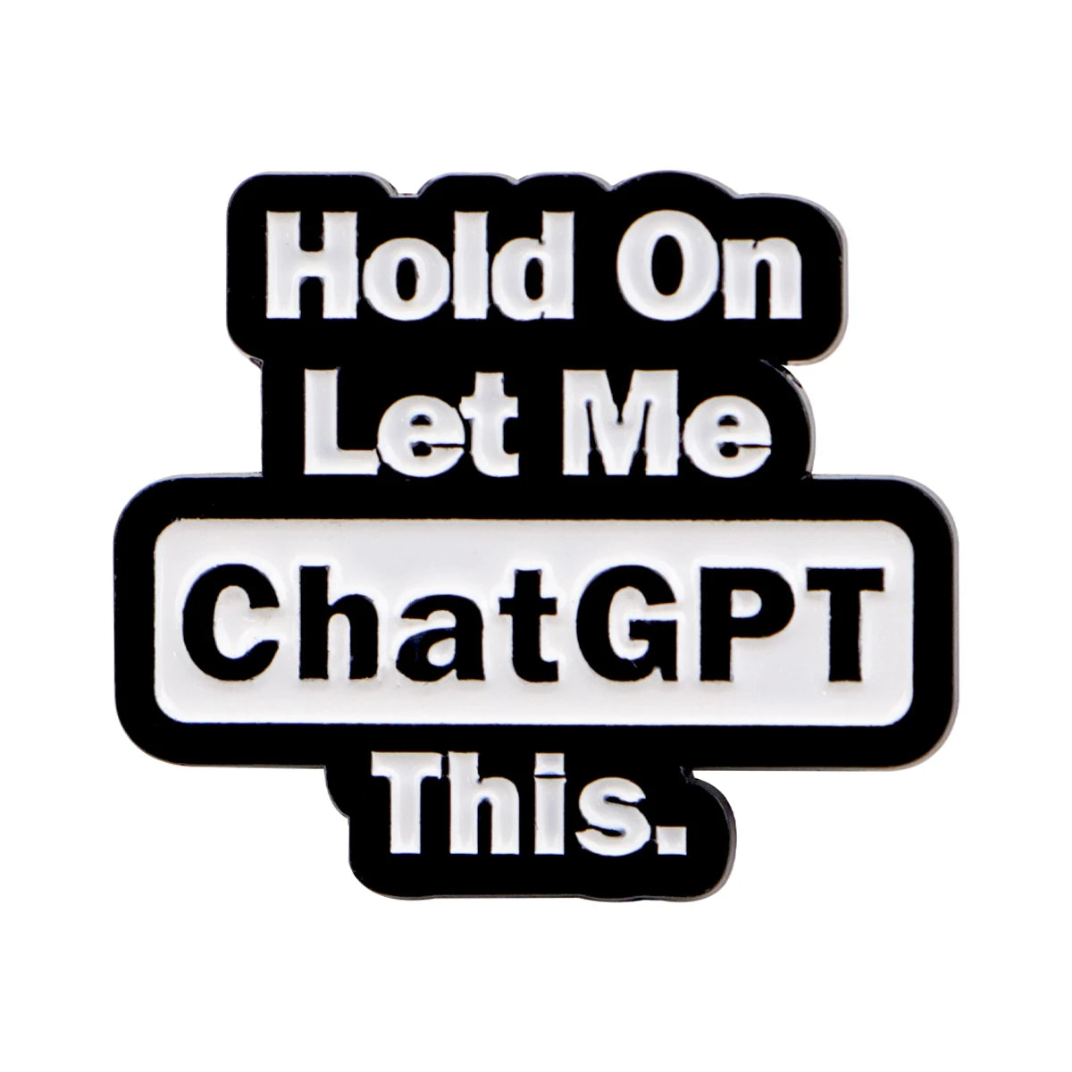 "Hold On" Enamel Pin 1 S3314c9d011eb4612a069fa219612a2bd8