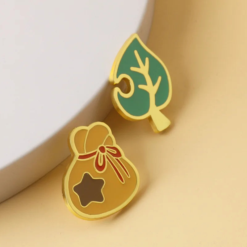 Animal Crossing Inspired Branch/Leaf Pin S40f49ae308ee4fef93067c6871b3a823L