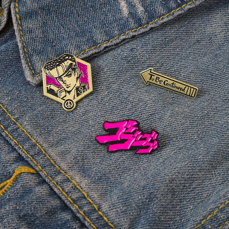 JoJo’s Bizarre Adventure Enamel Pins
