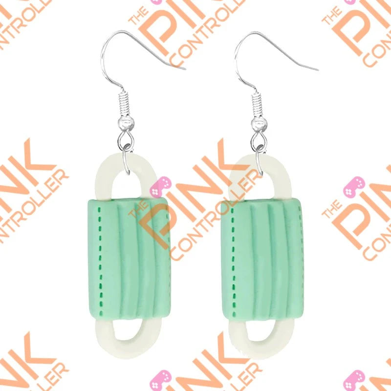 Spring Quirk Drop Earrings - Mask 2