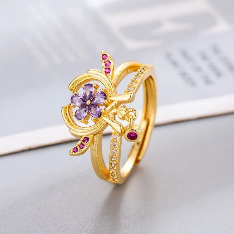 Genshin Impact|Yae Miko Adjustable Rings