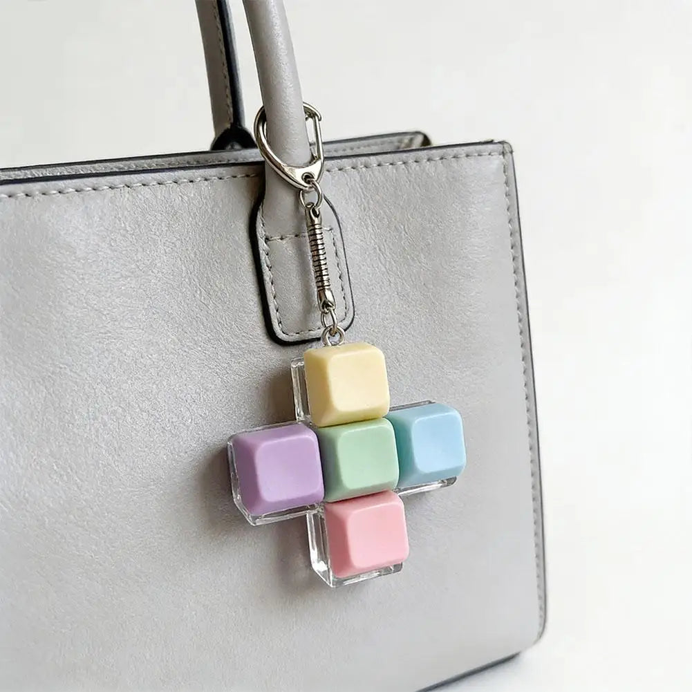 Keyboard Fidget Clicker Keychain