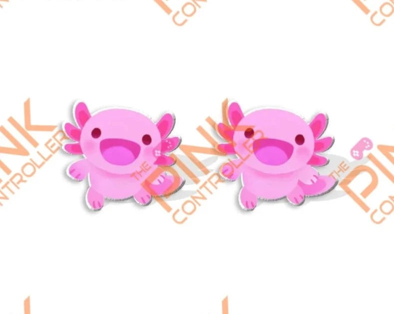 Happy Axolotl Acrylic Stud Earrings