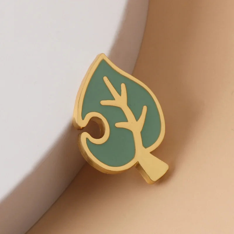 Animal Crossing Inspired Branch/Leaf Pin S750257abeb6a4874ace59cca024394db4