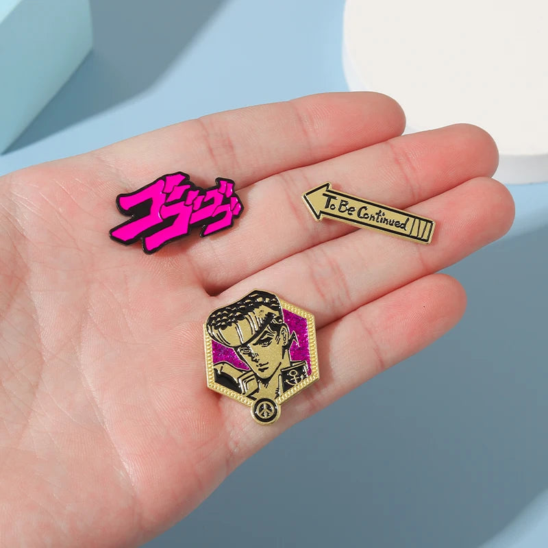 JoJo’s Bizarre Adventure Enamel Pins