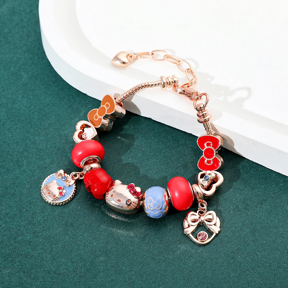 Charm Kitty Cat DIY Bracelet