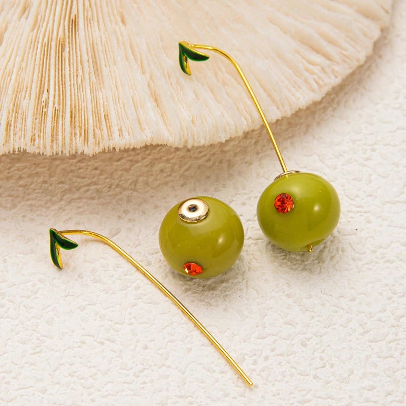 Olive Earrings S8a2d8aea952e40d2b3010a76982e725dy