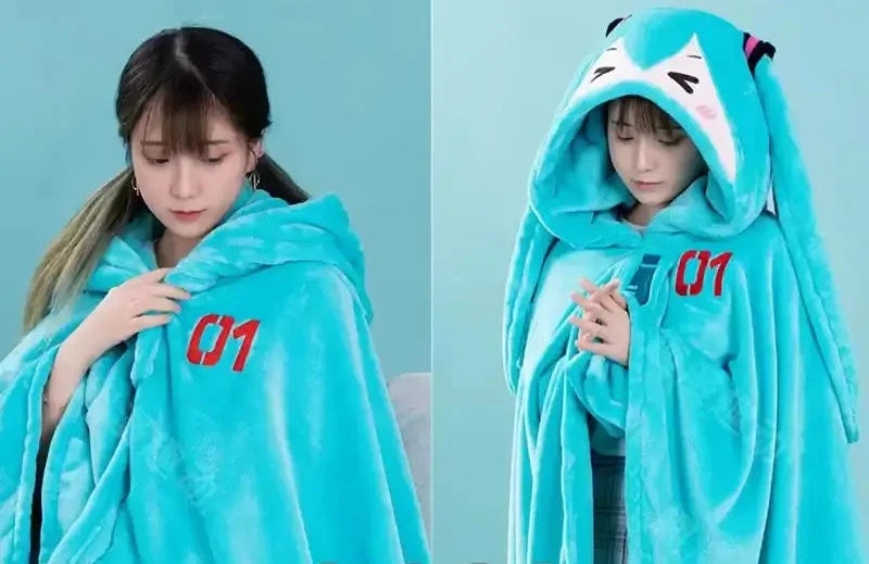 Miku Flannel Cloak