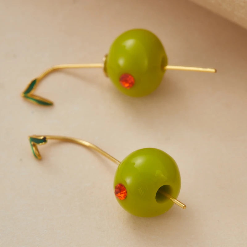 Olive Earrings Sa3f1bf7c24fc4a62b33ab32ff091e7e1u