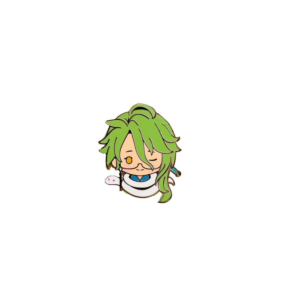 Genshin Impact Baizhu & Yaoyao Enamel Pin