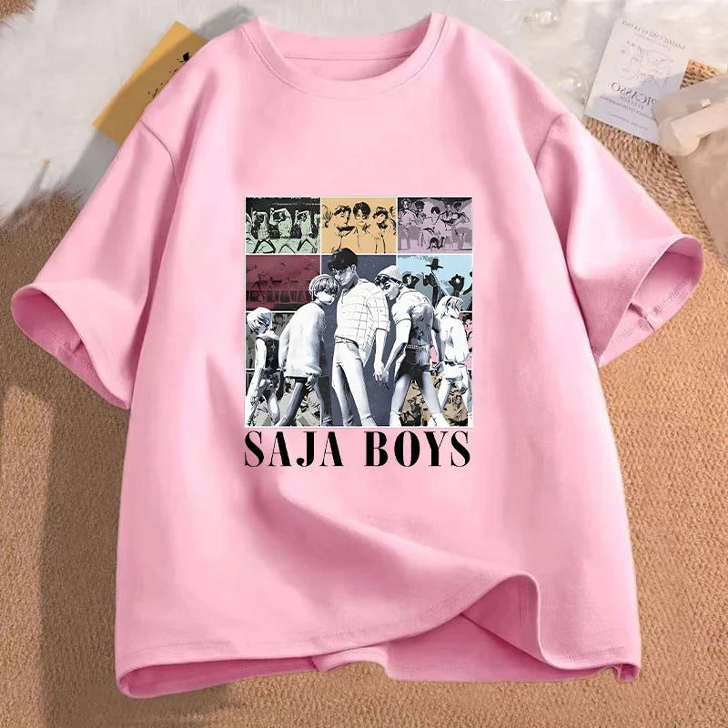 Saja Boys Graphic T-Shirt - The Pink Controller 