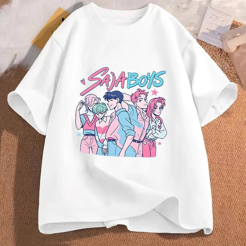 Saja Boys Graphic T-Shirt - The Pink Controller 