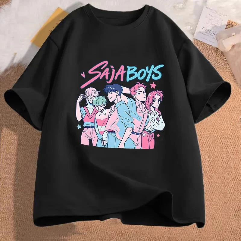 Saja Boys Graphic T-Shirt - The Pink Controller 