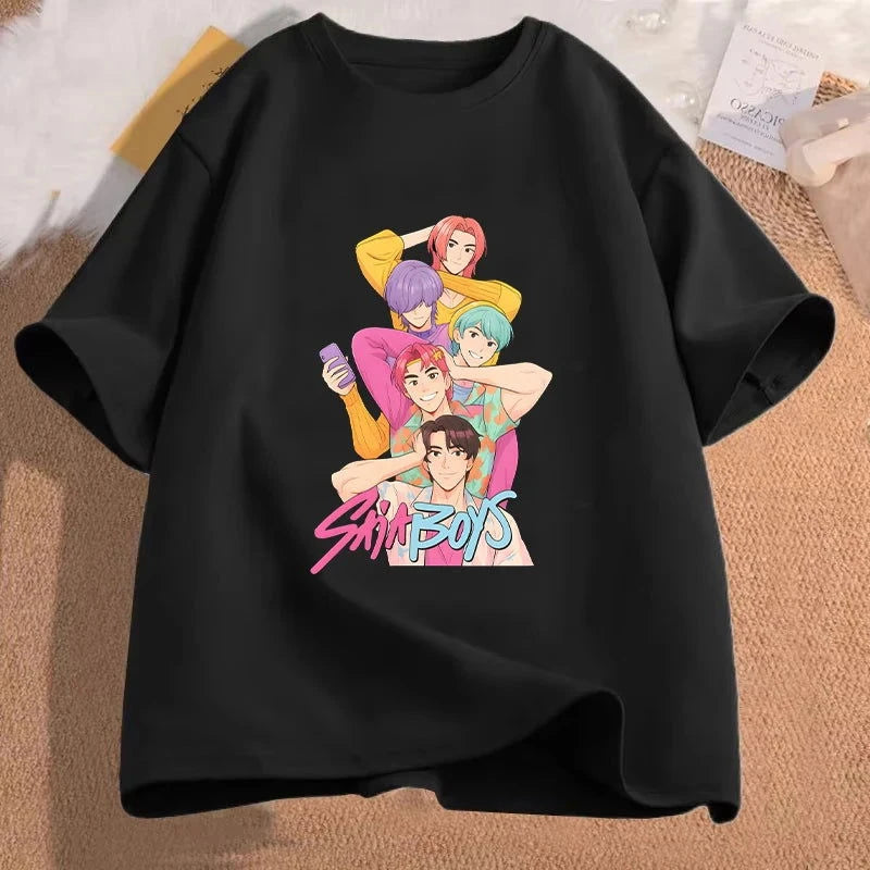 Saja Boys Graphic T-Shirt - The Pink Controller 