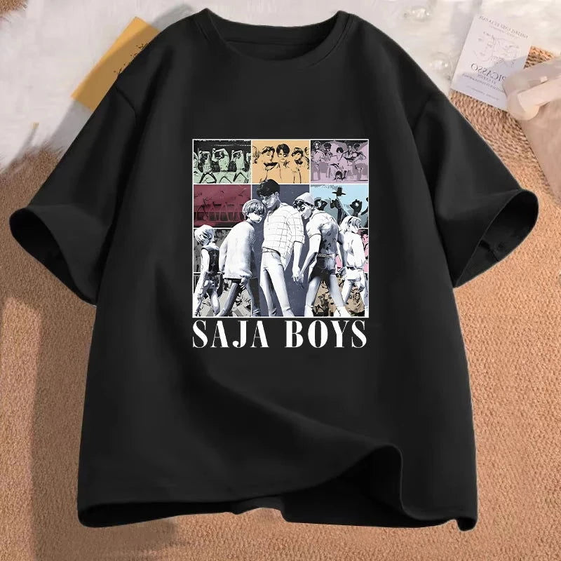 Saja Boys Graphic T-Shirt - The Pink Controller 