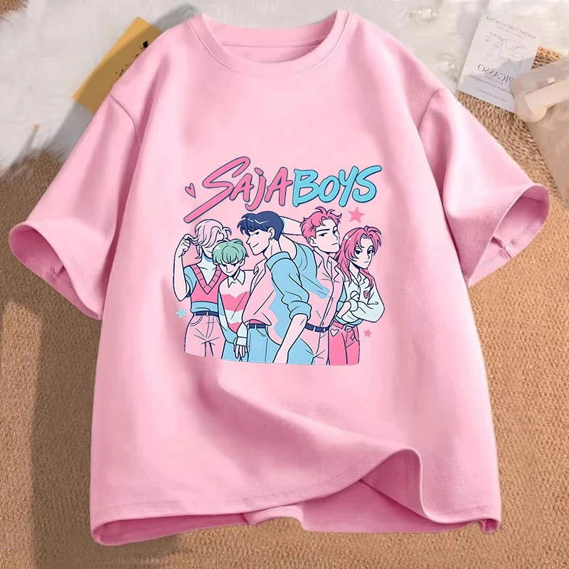 Saja Boys Graphic T-Shirt - The Pink Controller 