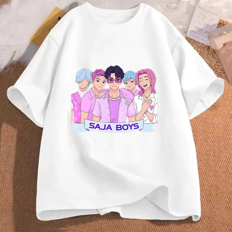 Saja Boys Graphic T-Shirt - The Pink Controller 