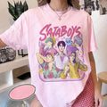 Saja Boys Kpop Demon Hunters Inspired Tshirt - The Pink Controller 