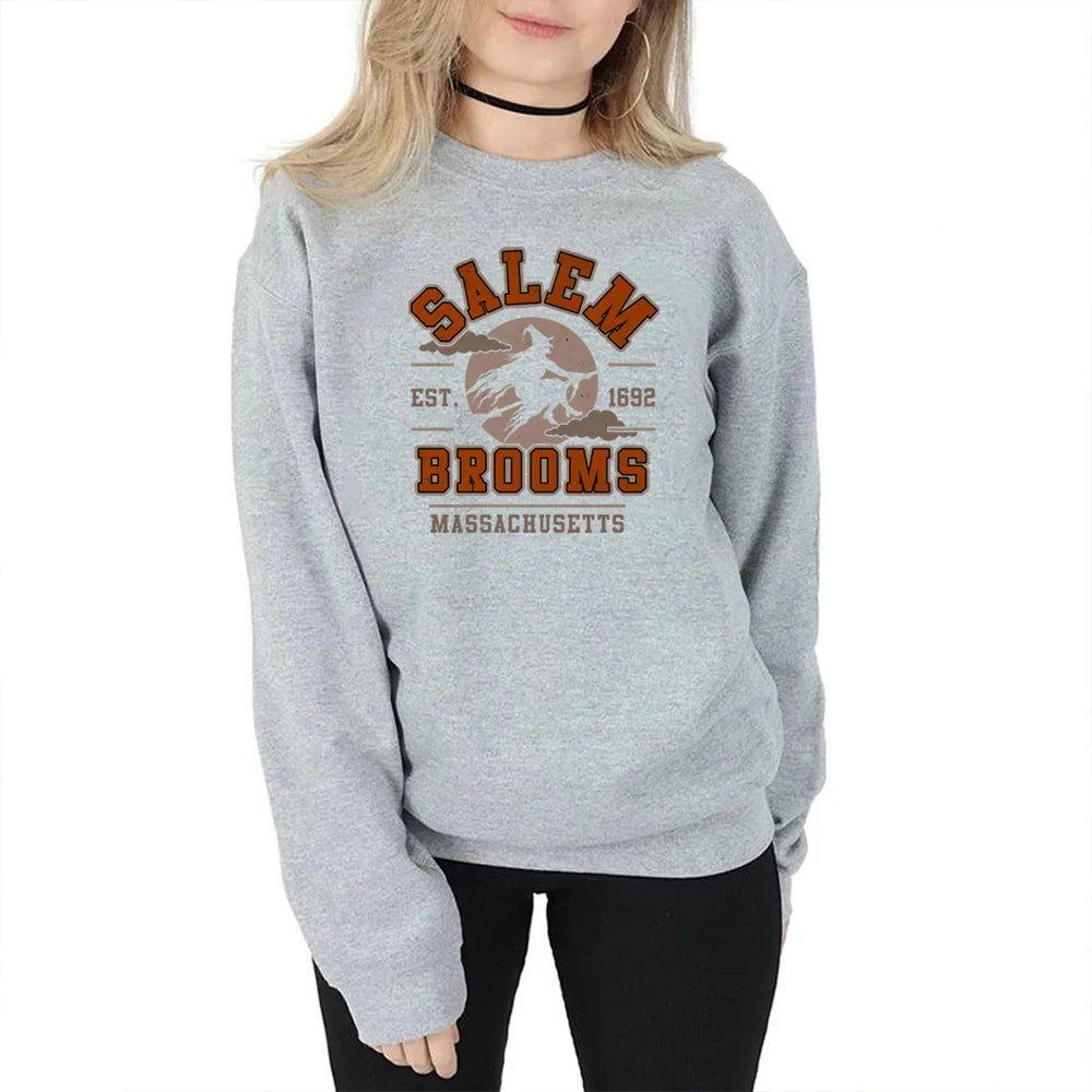 Salem Broom Co Sweatshirt-The Pink Controller - The Pink Controller 