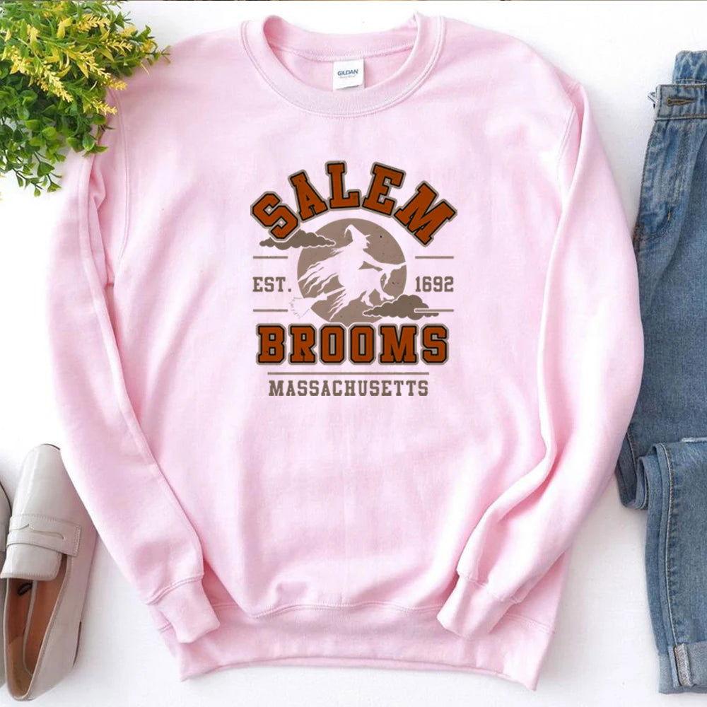 Salem Broom Co Sweatshirt-The Pink Controller - The Pink Controller 
