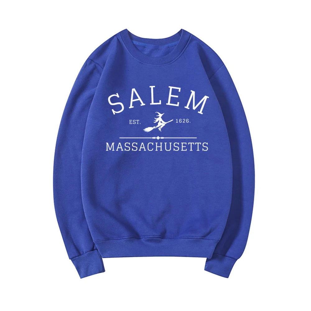 Salem Massachusetts Crewneck - The Pink Controller 