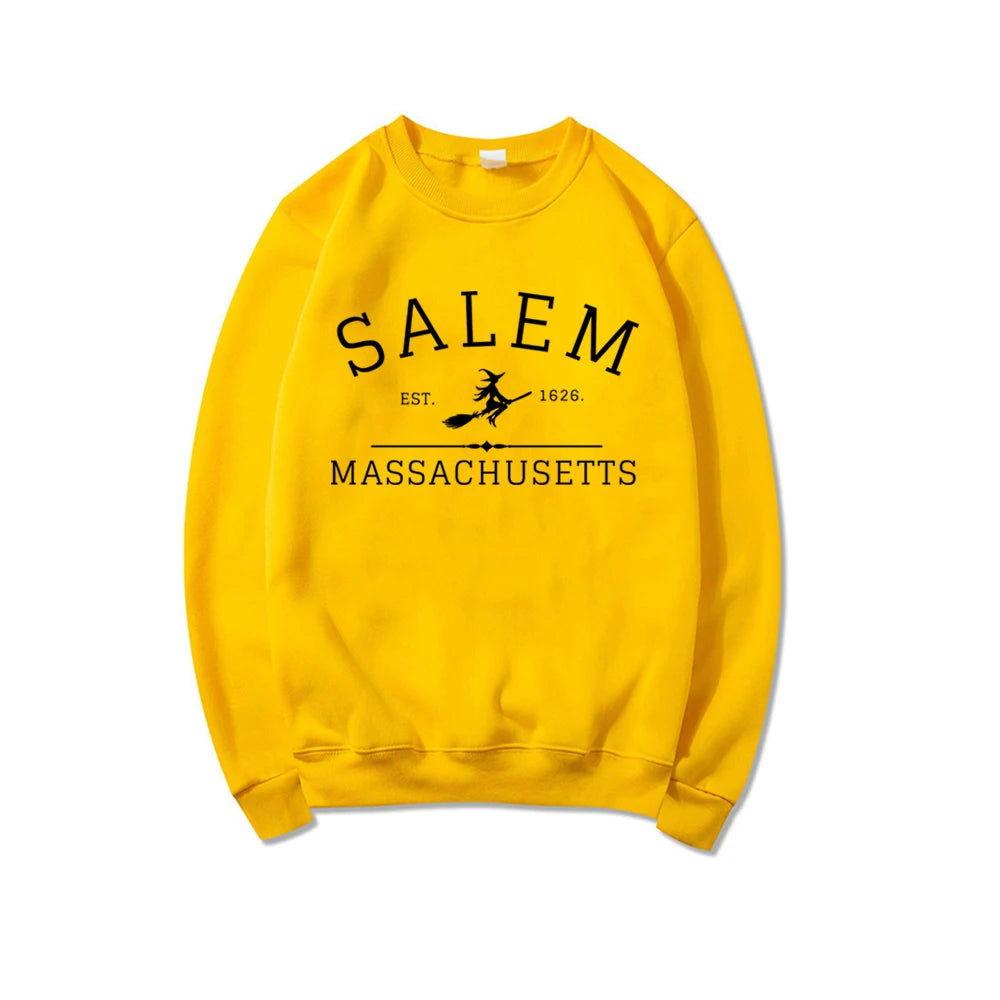 Salem Massachusetts Crewneck - The Pink Controller 