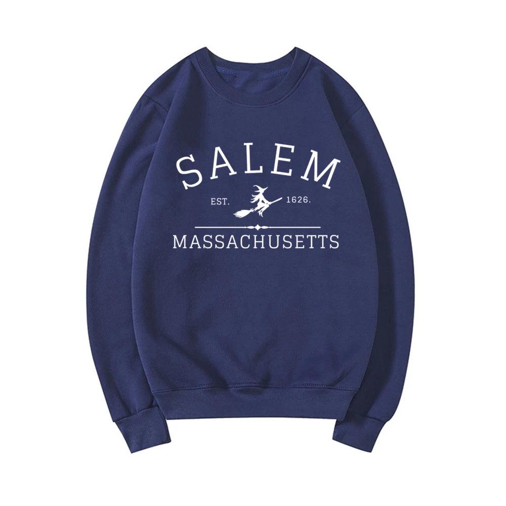 Salem Massachusetts Crewneck - The Pink Controller 