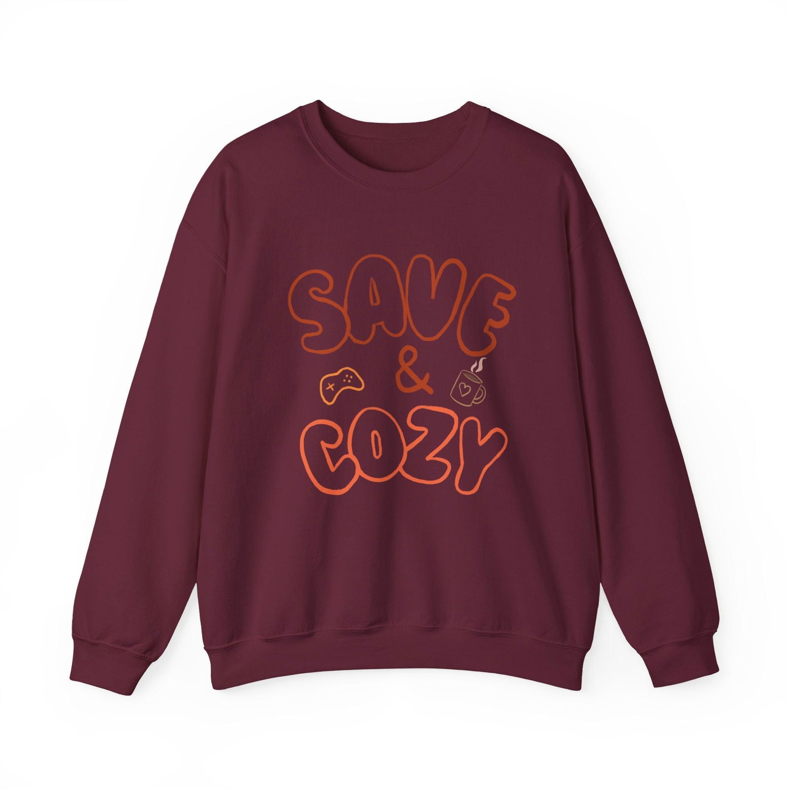 Save and Cozy Sweatshirt - The Pink Controller 