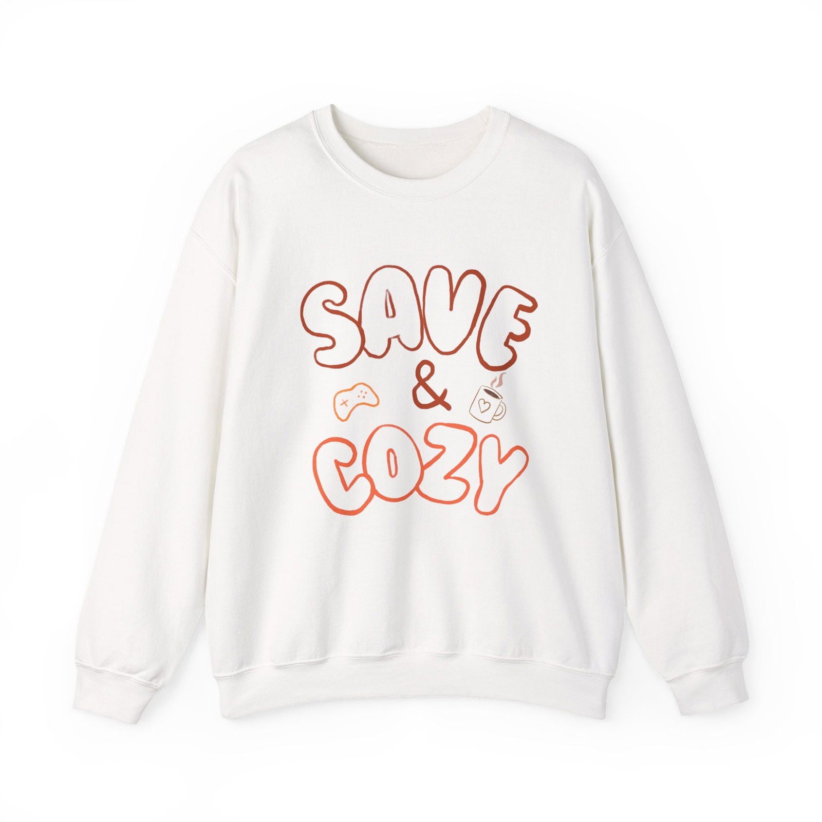 Save and Cozy Sweatshirt - The Pink Controller 