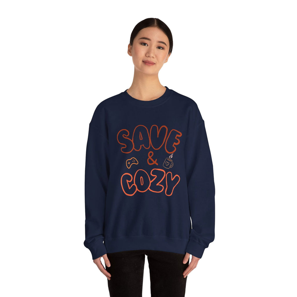 Save and Cozy Sweatshirt - The Pink Controller 
