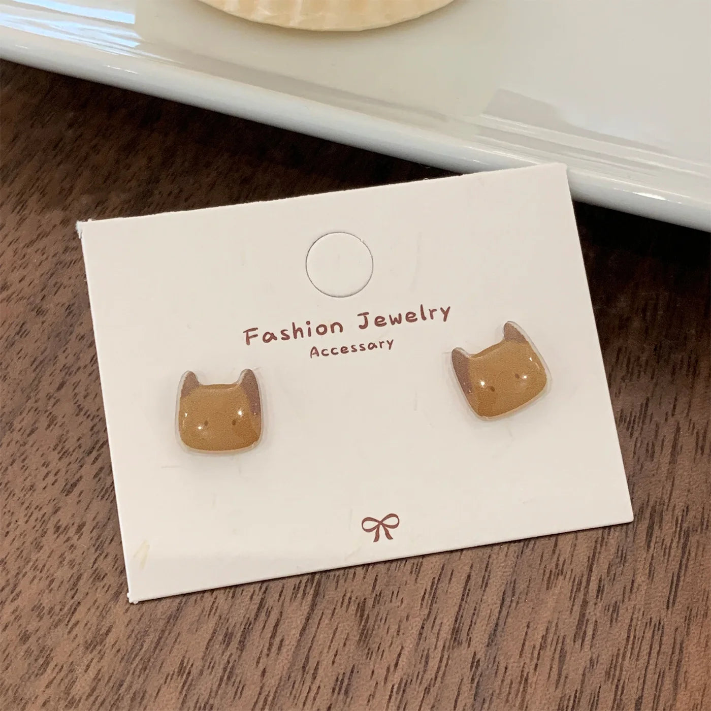 Cute Cat Stud Earrings 3-1pair Sb16c7e00a7e74dad83d250ef39e20509H