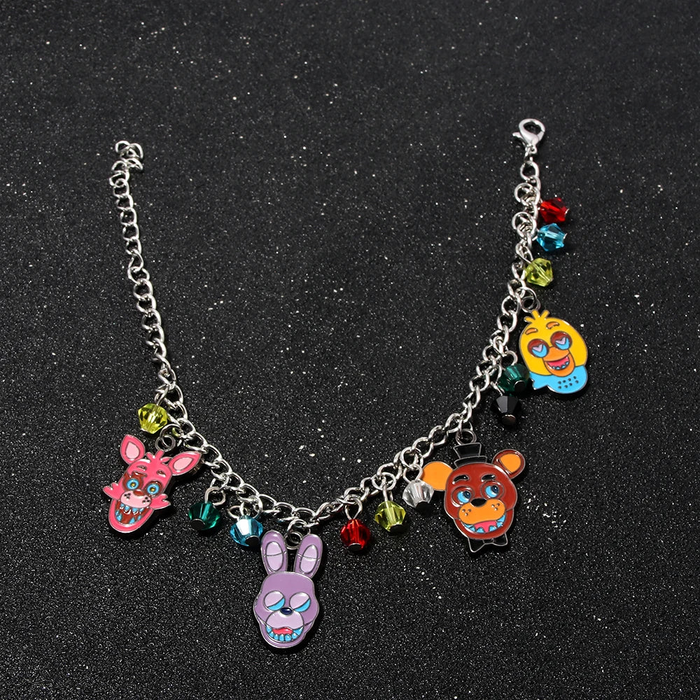 FNAF (Five Nights at Freddies) Charm Bracelet Sb213be522a7b4872bcb2a90d86479a038