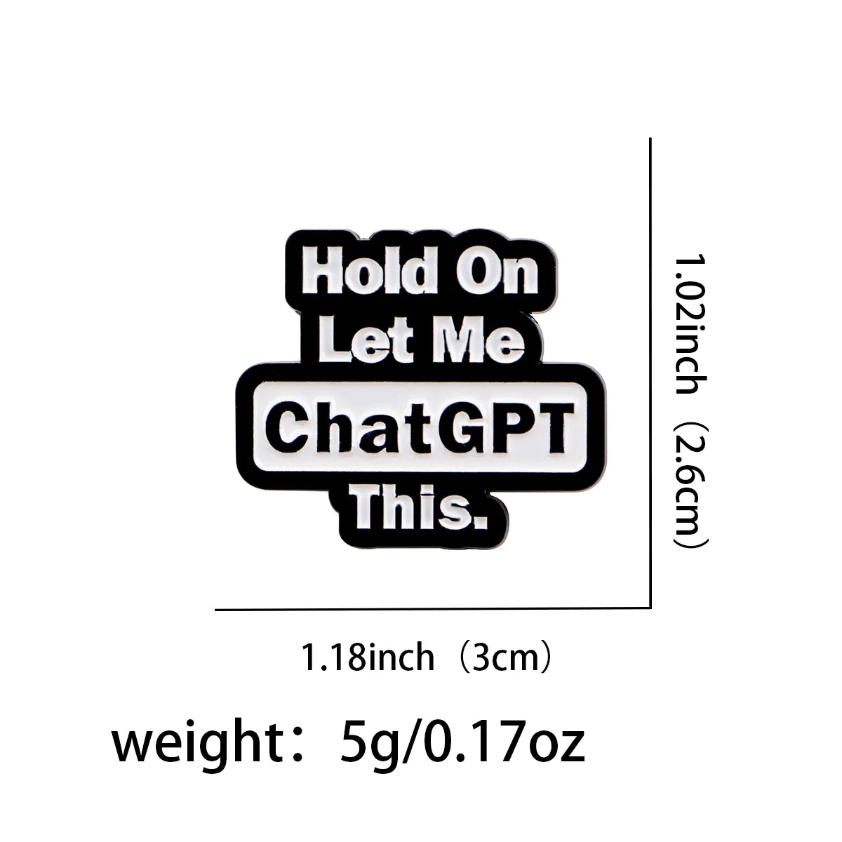 "Hold On" Enamel Pin Sbc28cebadbcf4c4494d12b43f92dcb445