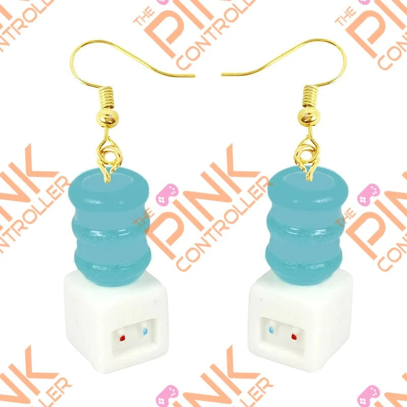 Spring Quirk Drop Earrings - Water Cooler