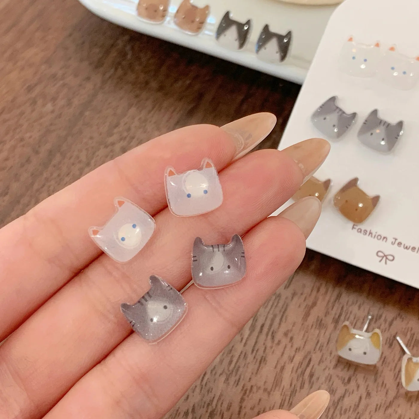 Cute Cat Stud Earrings Seb7b57f4b4e8465fa54cbc097bcf1db7o