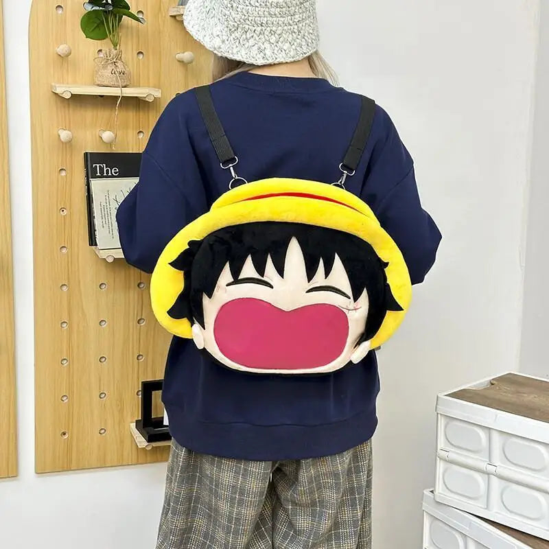 Luffy Plush Big Mouth Backpack