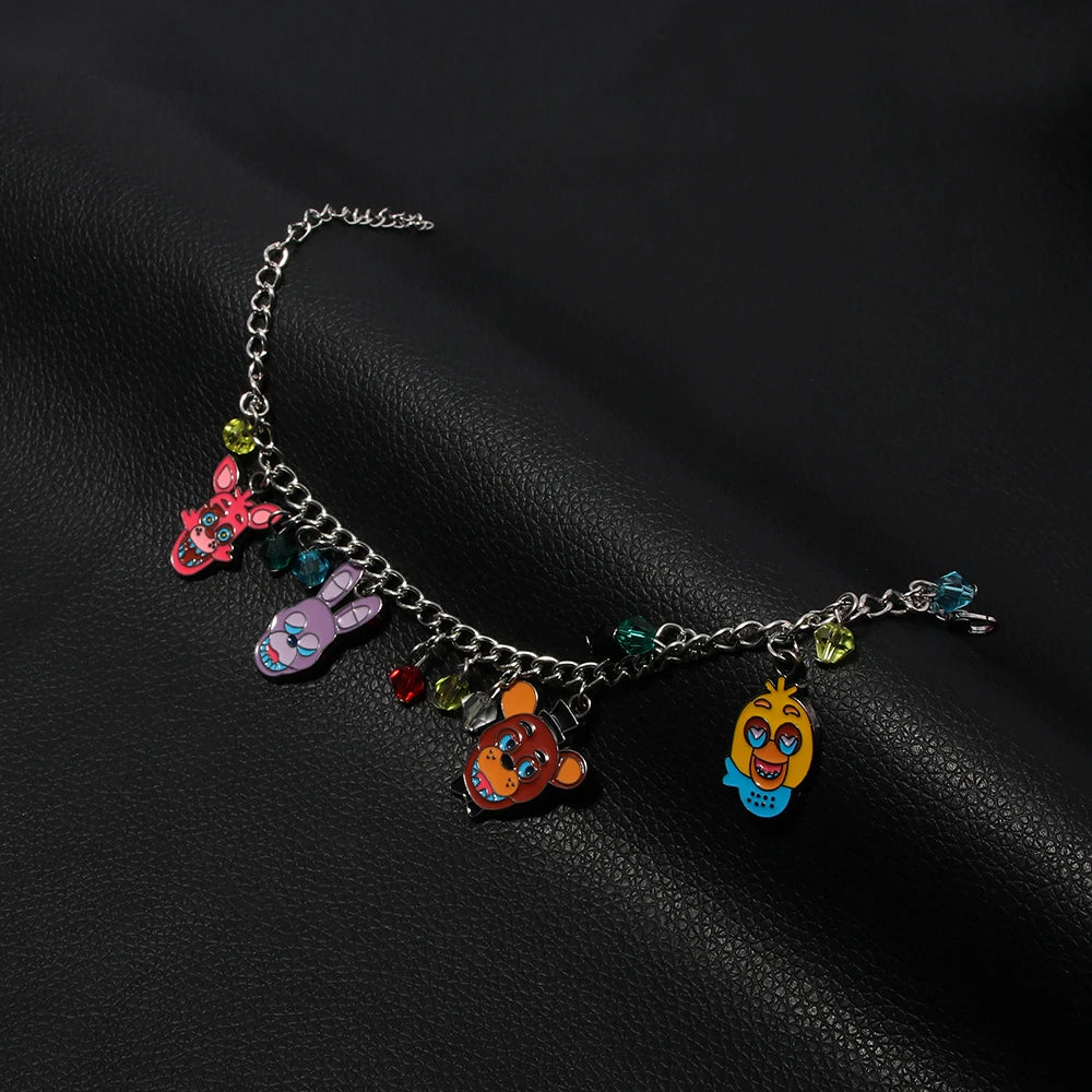 FNAF (Five Nights at Freddies) Charm Bracelet Sf1623cc2a8c14cf789f07f1bc2597b24a
