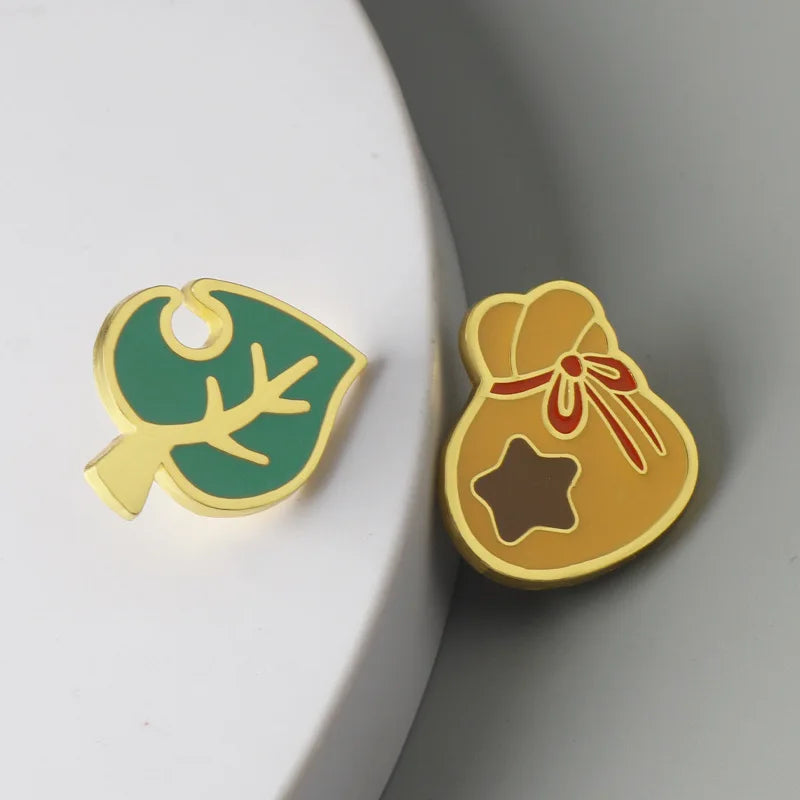 Animal Crossing Inspired Branch/Leaf Pin Sf26a3cddf4494910aa2a4f704c49e0beL
