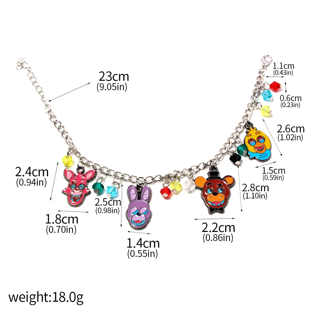 FNAF (Five Nights at Freddies) Charm Bracelet 01 The Pink Controller Sf46c3bc31a784d0c9a4278a41c1bbbfbu