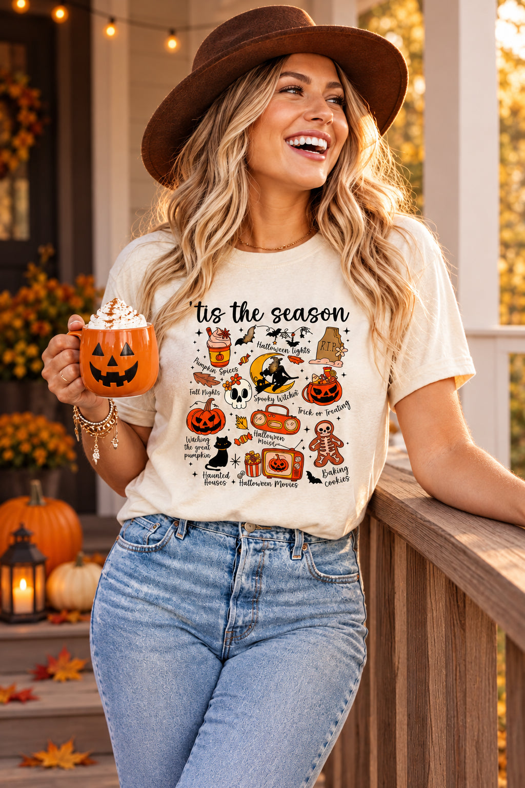Tis Spooky Season T-Shirt White Sf60deb910c3c46239aad7906f7595128P