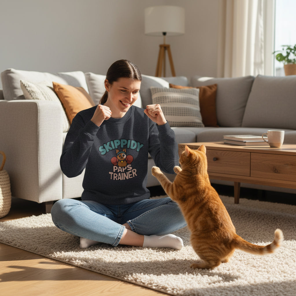 Skippidy Paps Trainer Sweatshirt|The Pink Controller Skippidy_Paps_Trainer